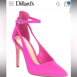 Neon Pink Dress Pumps